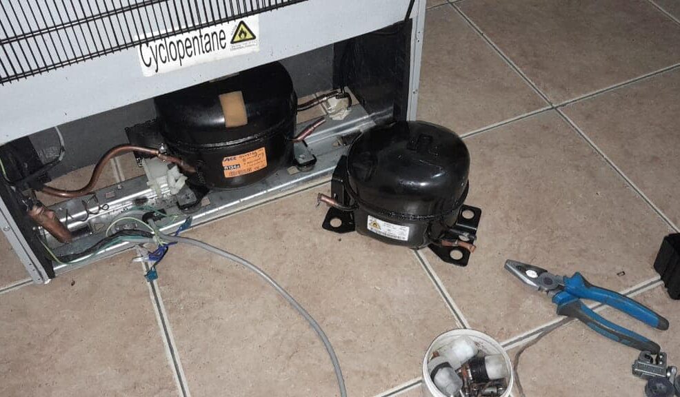 Fridge repair compressor