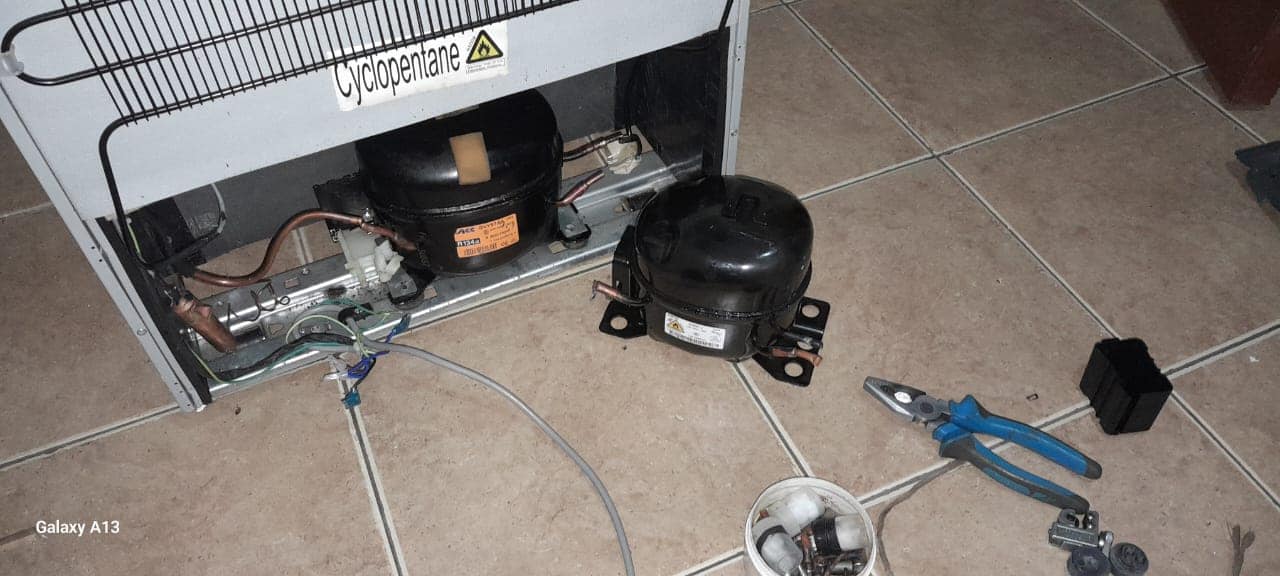 Fridge repair compressor